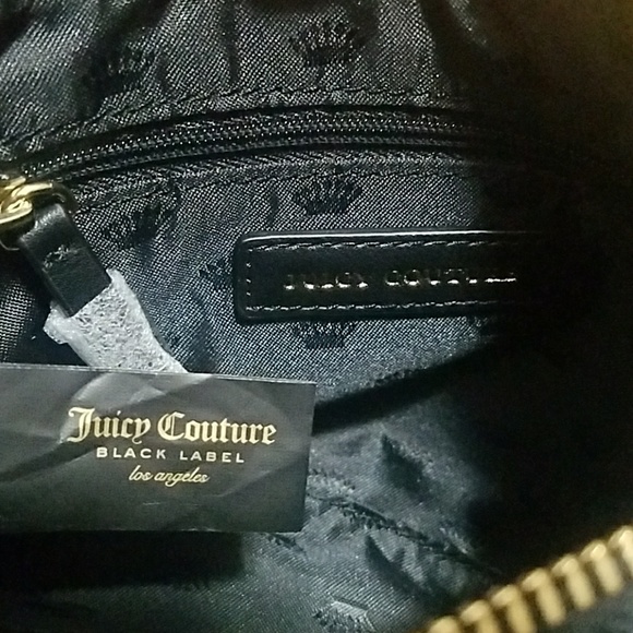 New juicy couture wristlet clutch black label - Picture 8 of 8